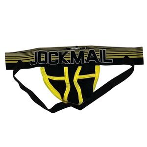 Jockmail Rugby‎ Jockstrap Yellow Size M (27-30) JM224 NWT